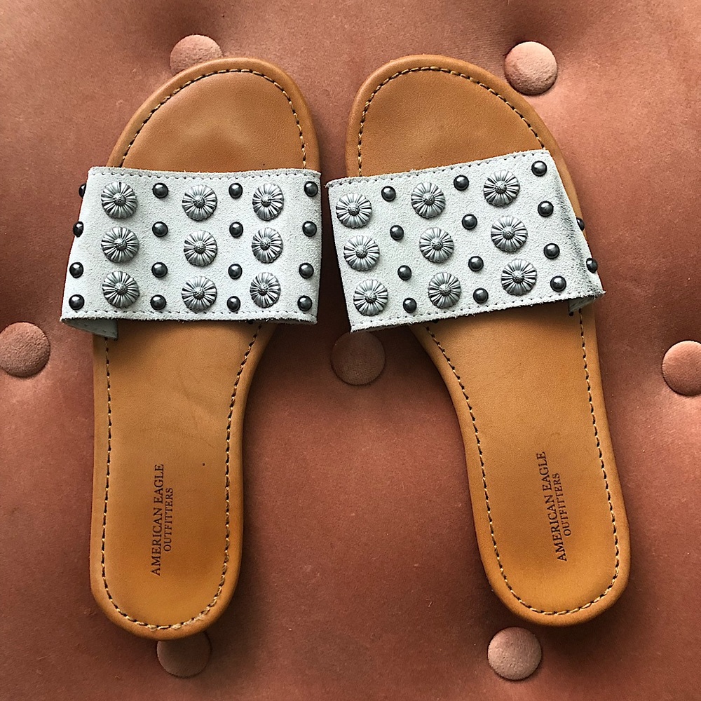 American Eagle Boho Slides